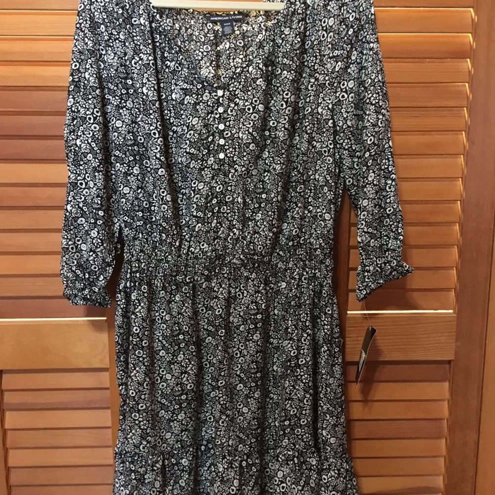 Cotton Print Dress